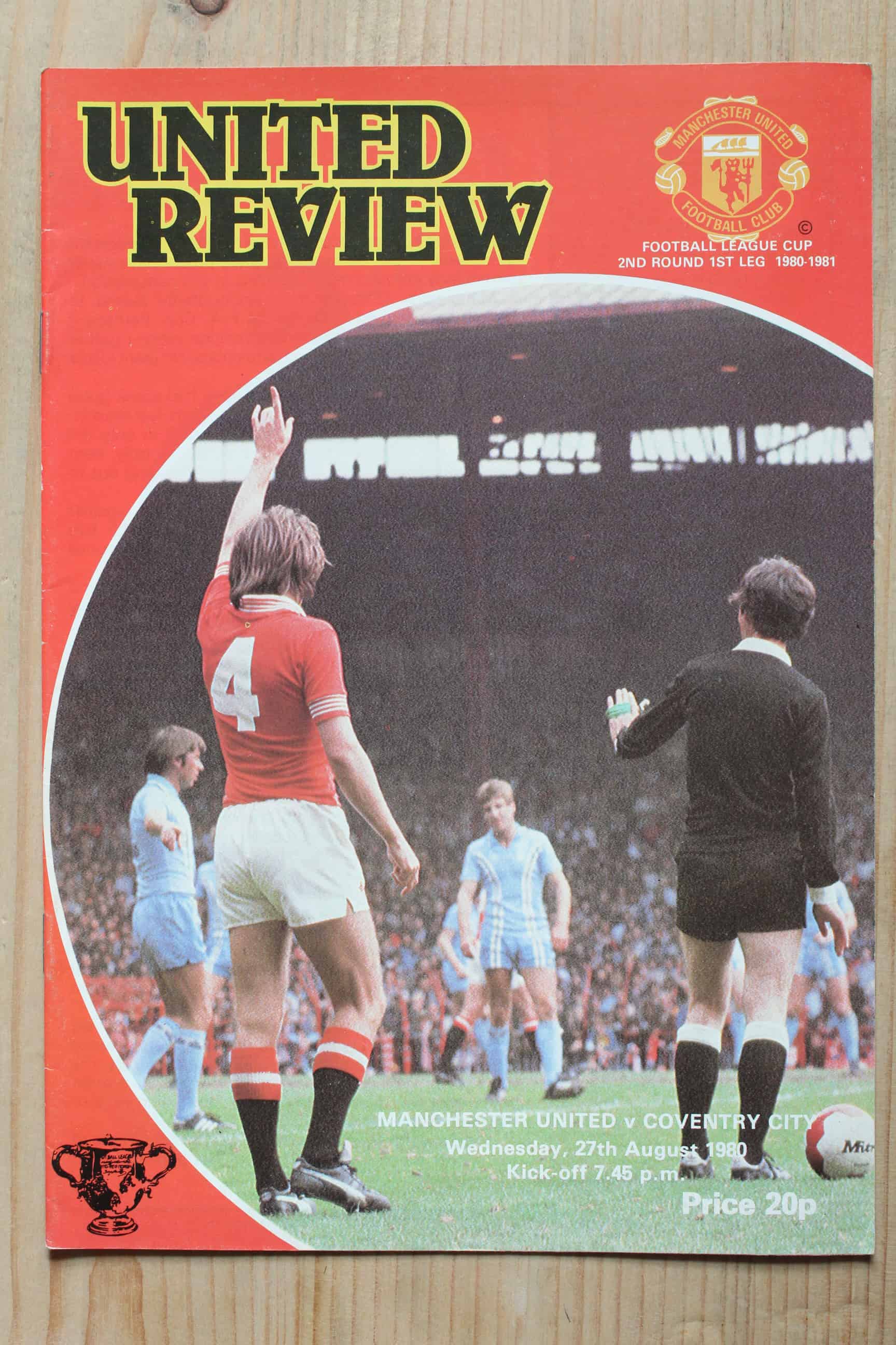 Manchester United FC v Coventry City FC